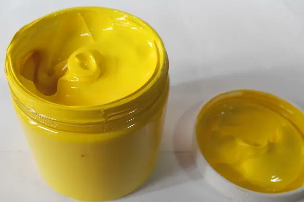 Propriétés de la pâte colorante PU Jaune